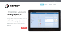 Desktop Screenshot of einspectpro.net